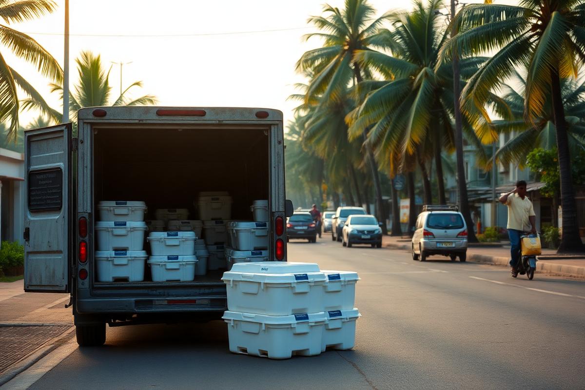 Cold chain delivery