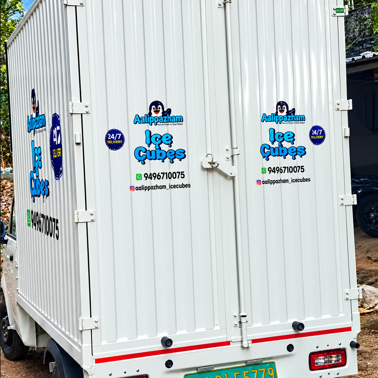 Cold chain delivery van